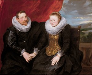 夫婦 作： Anthony van Dyck